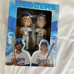 Dodgers Bobbleheads - Outman and Vargas bobble heads